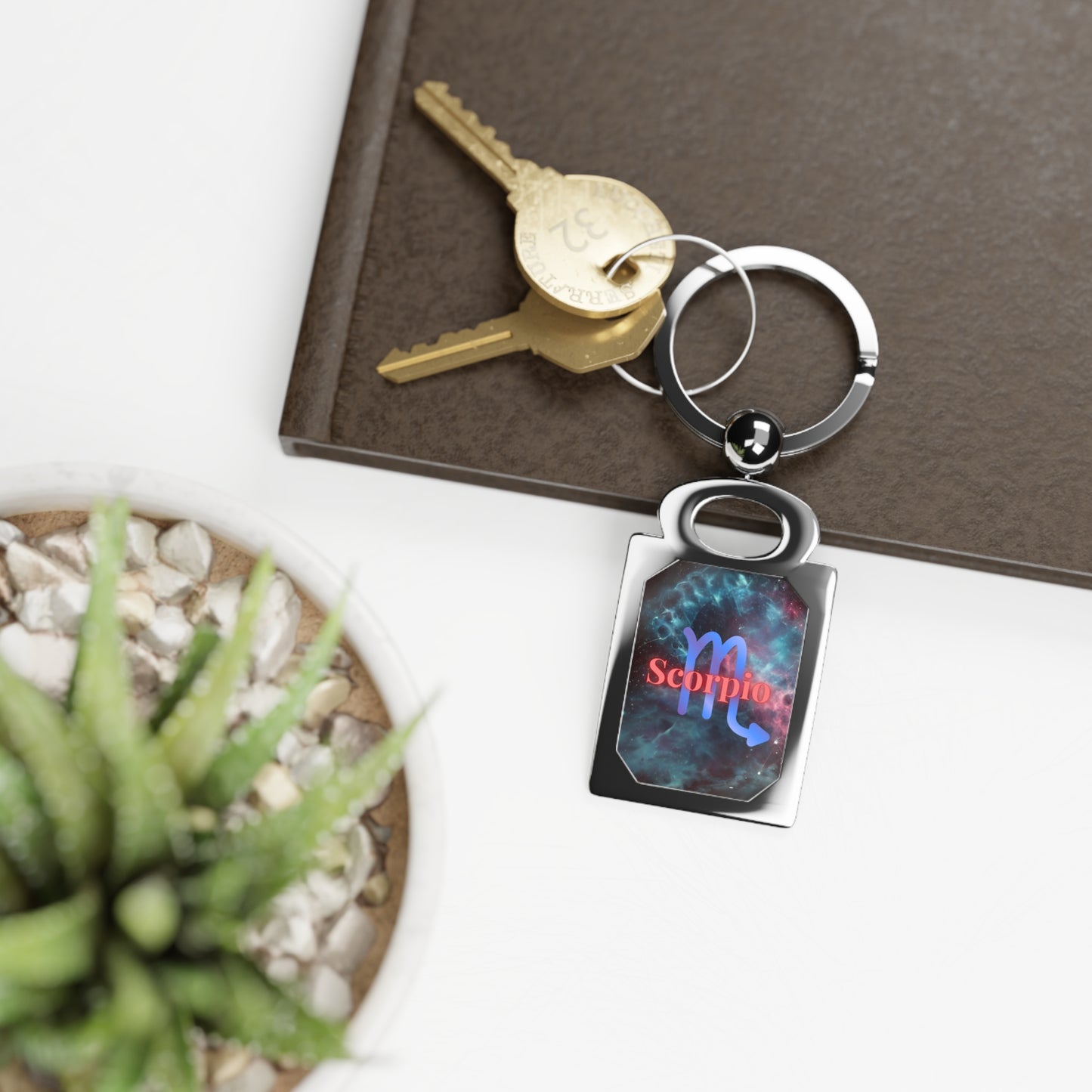 Scorpio Keyring - Customizable Astrological Keychain
