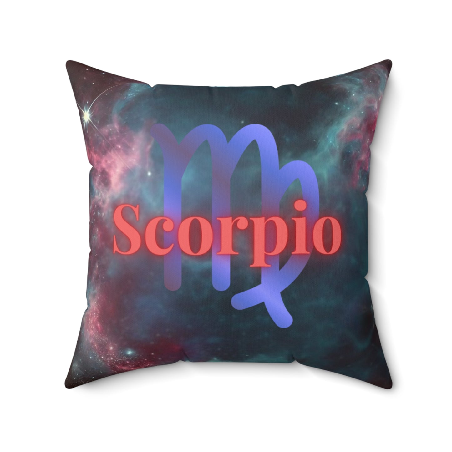 Cosmic Scorpio Decorative Pillow