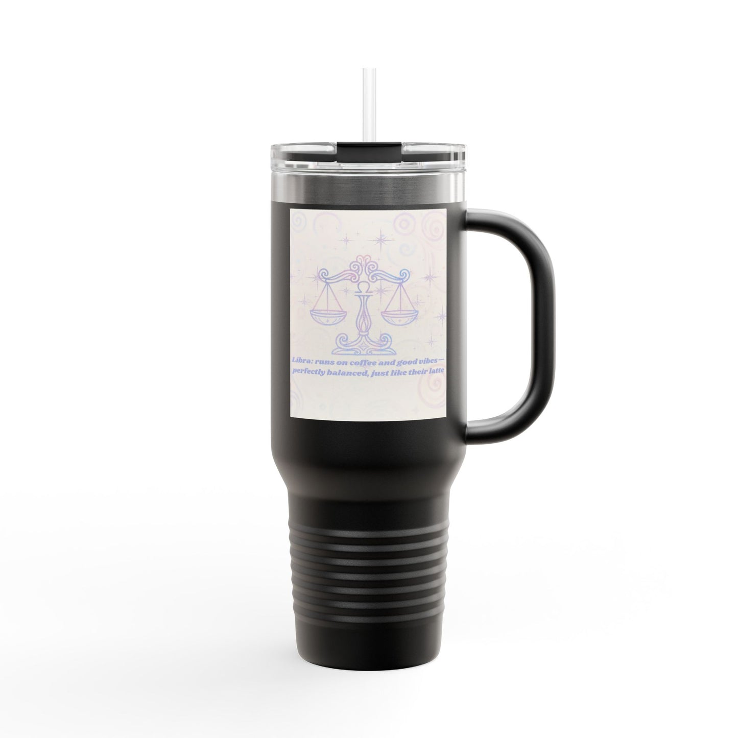 Inspirational Libra Insulated Travel Mug - 40oz Coffee Tumbler