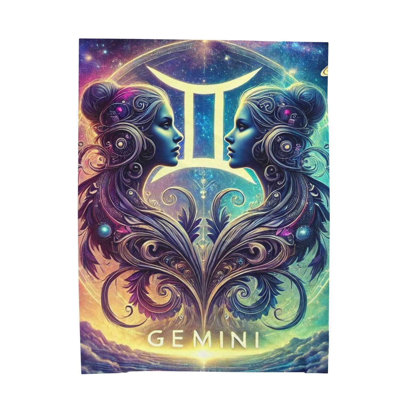 Gemini Velveteen Plush Blanket