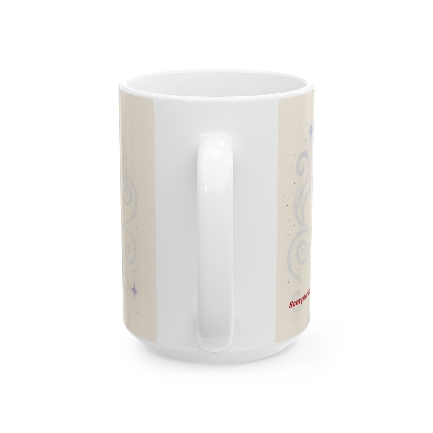 Astrology Scorpio Ceramic Mug - Coffee Makes Me Unstoppable - 11oz & 15oz