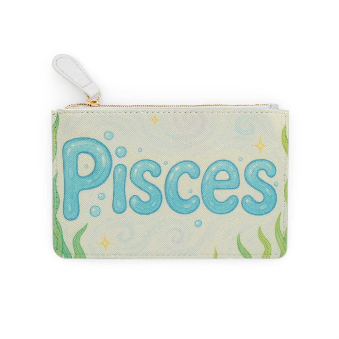 Pisces Mini Clutch Bag, Zodiac Bag, Astrology Accessory, Gift for Pisces, Cute Wallet, Festival Clutch