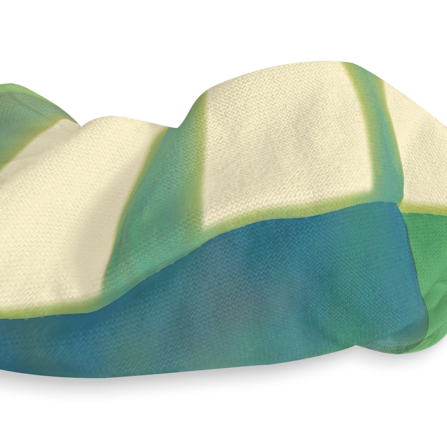 Gemini Ocean Wave Scrunchie - Stylish Hair Accessory for Beach Lovers