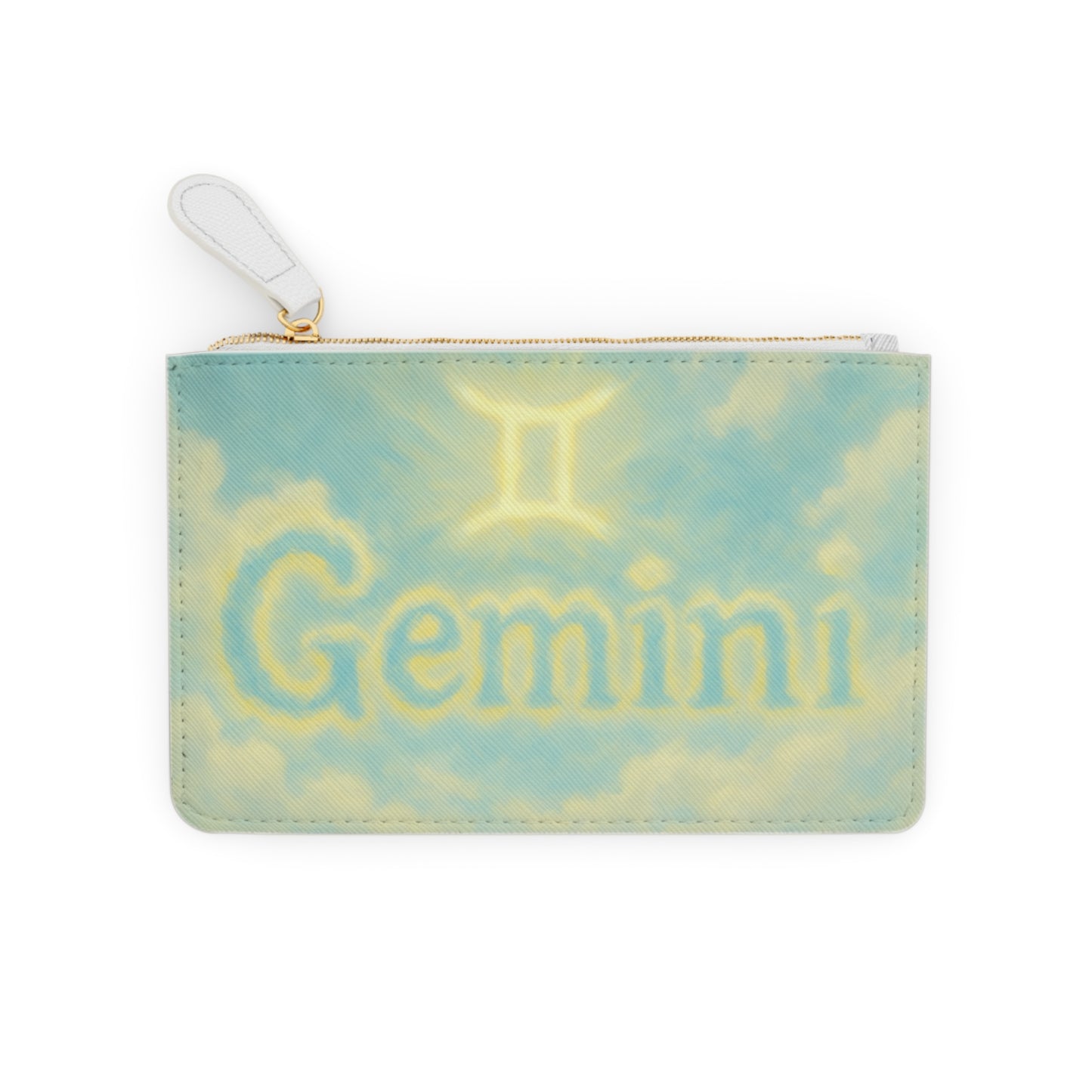 Gemini Mini Clutch Bag, Zodiac Clutch, Astrological Purse, Celestial Wallet, Gemini Gift, Astrology Accessory