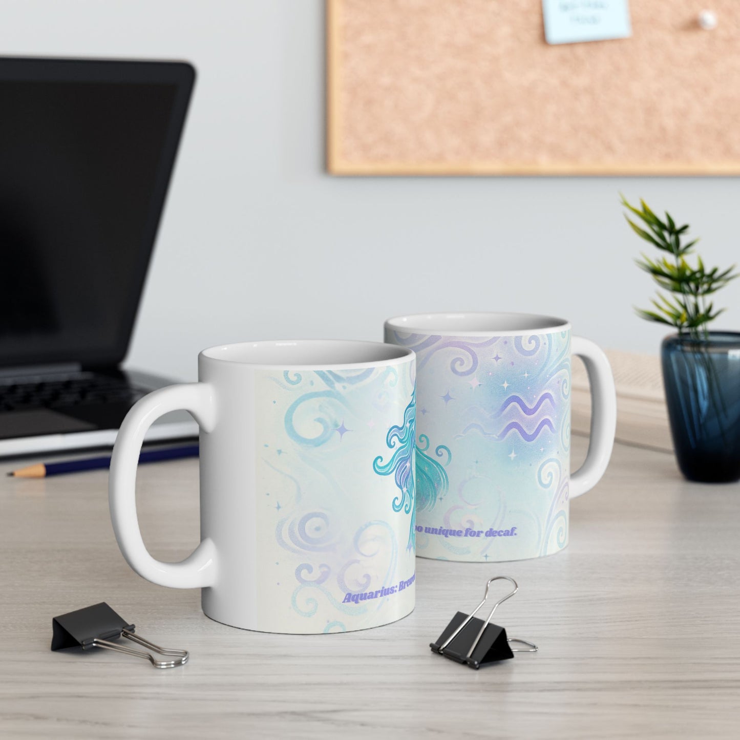 Unique Aquarius Ceramic Mug - 11oz & 15oz