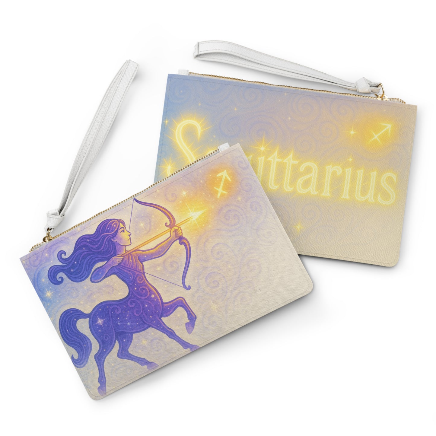 Sagittarius Zodiac Clutch Bag - Astrology Inspired Purse for Astrology Lovers