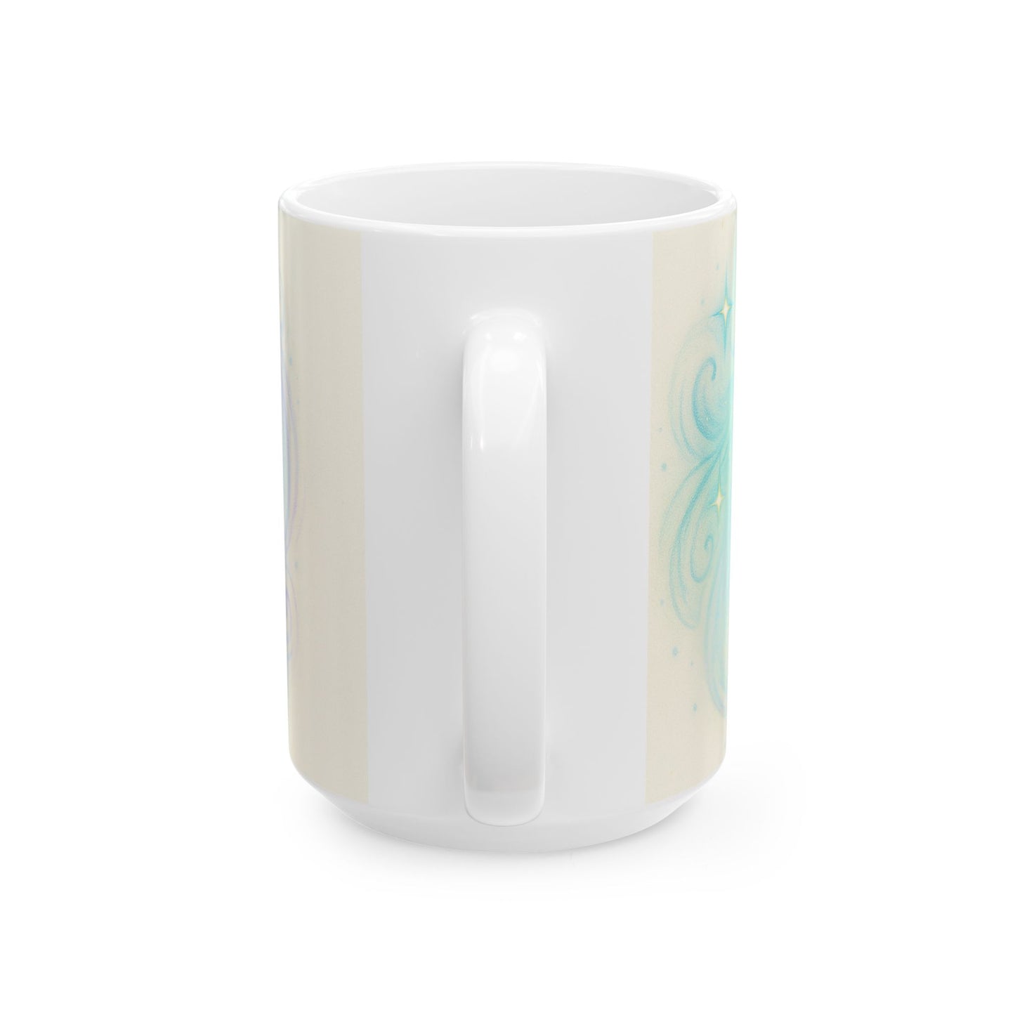 Dreamy Pisces Mug - Inspirational Ceramic Coffee Cup, Unique Gift for Fish Lovers, Whimsical Drinkware, Office Decor, Co-worker Present