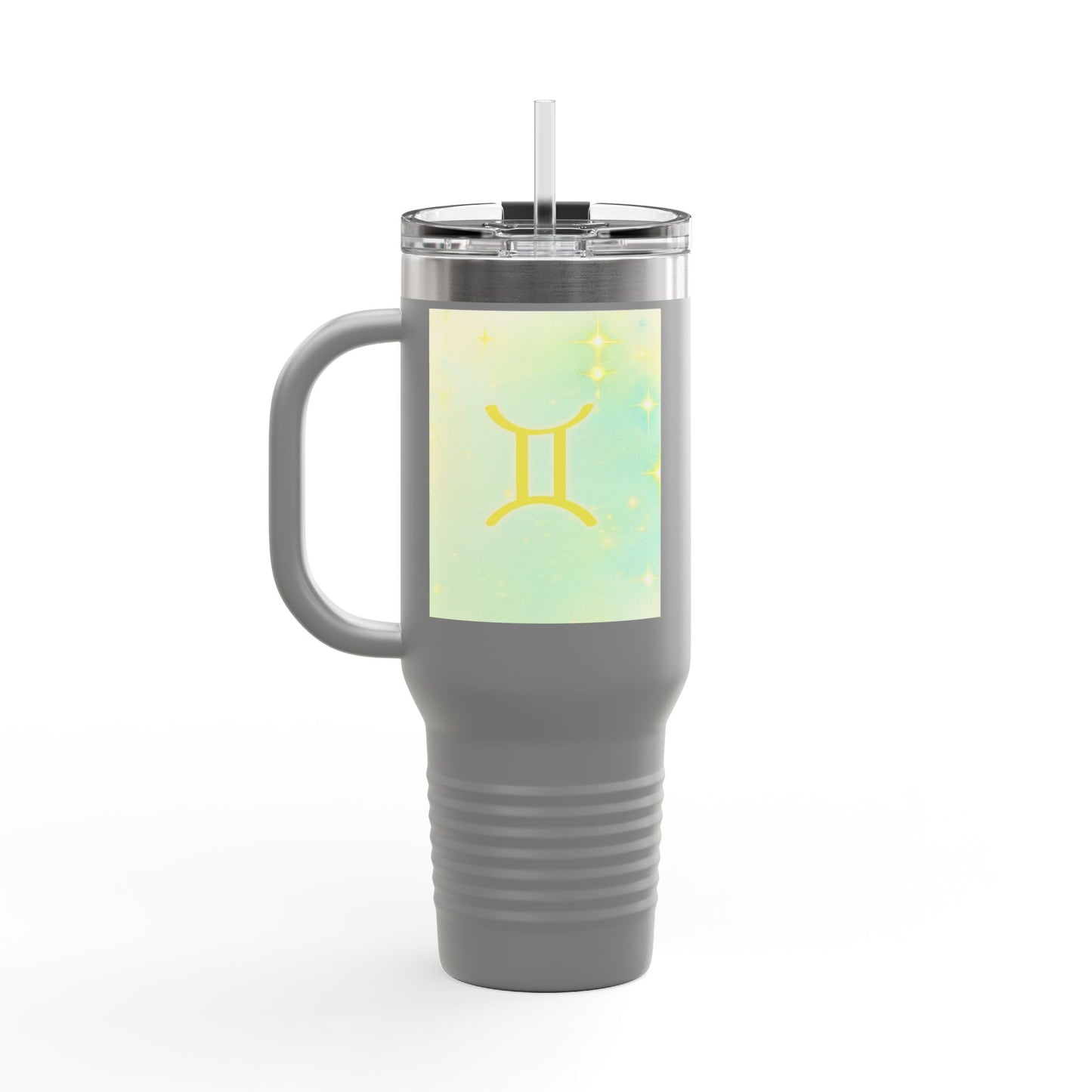 Gorgeous Gemini Insulated Travel Mug - 40oz Design for Astrology Lovers