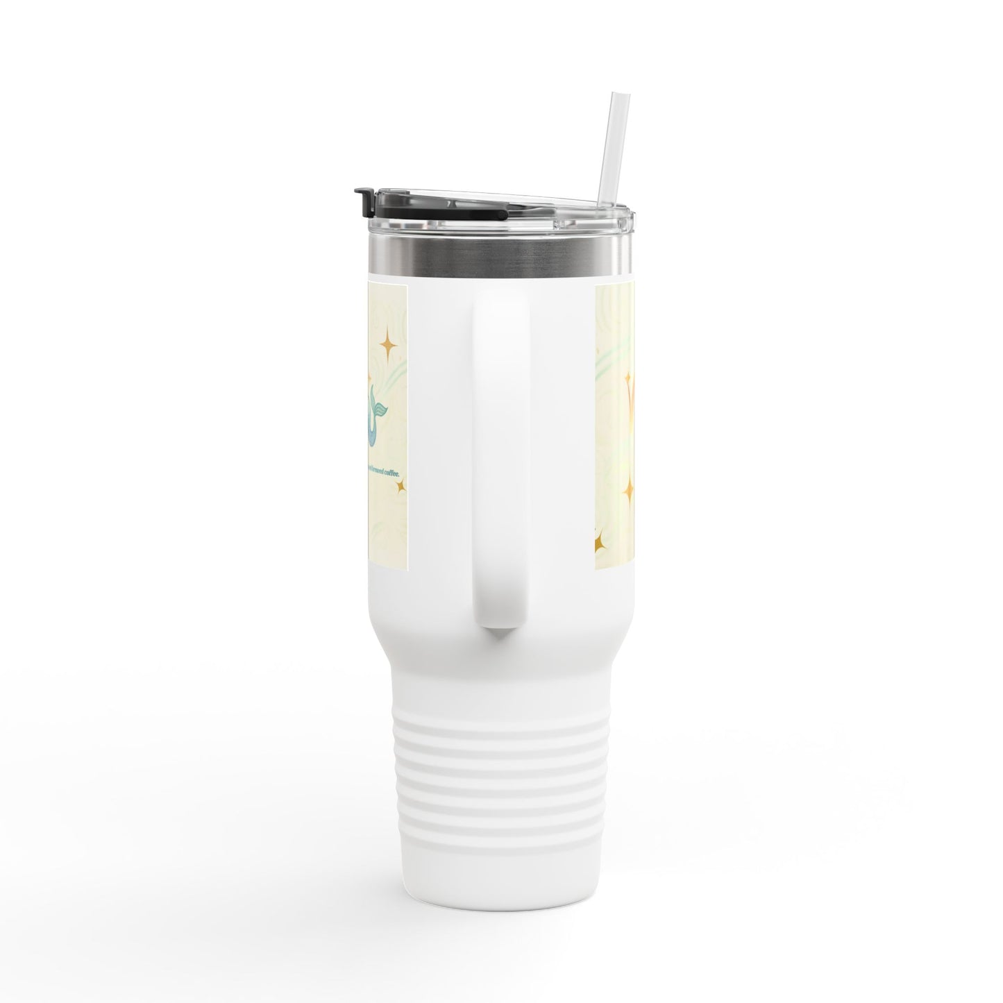 Capricorn Insulated Travel Mug - 40oz Adventure Cup with Inspirational Quote
