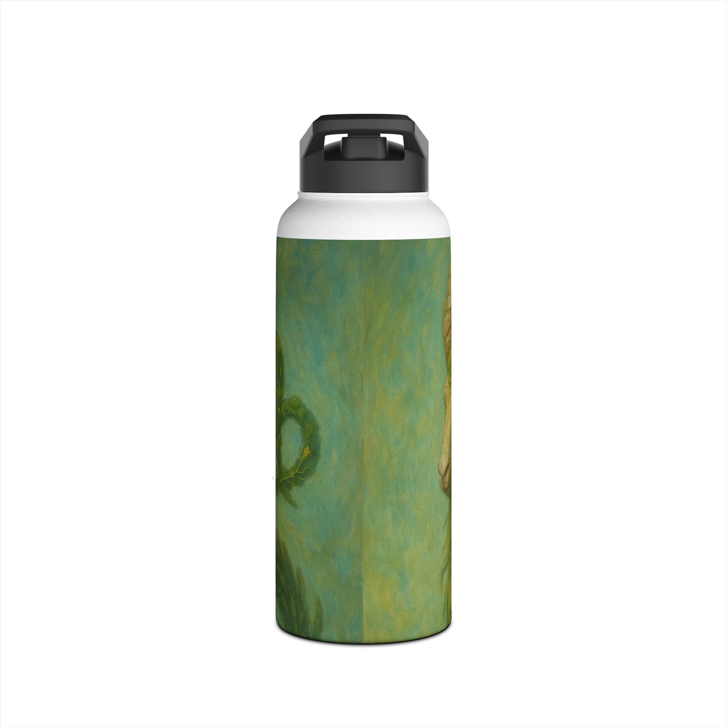 Capricorn Nature-Inspired Stainless Steel Water Bottle | Eco-Friendly, Outdoor Adventure, Gift for Nature Lovers, Hiking Gear, Hydration on-the-Go