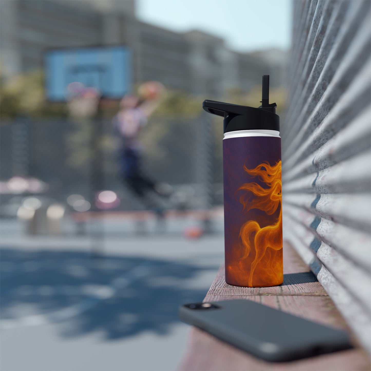 Sagittarius Celestial Archer Water Bottle, Insulated Travel Mug, Fantasy Gift, Outdoor Hydration, Eco-Friendly Water Container, Unique Birthday Present
