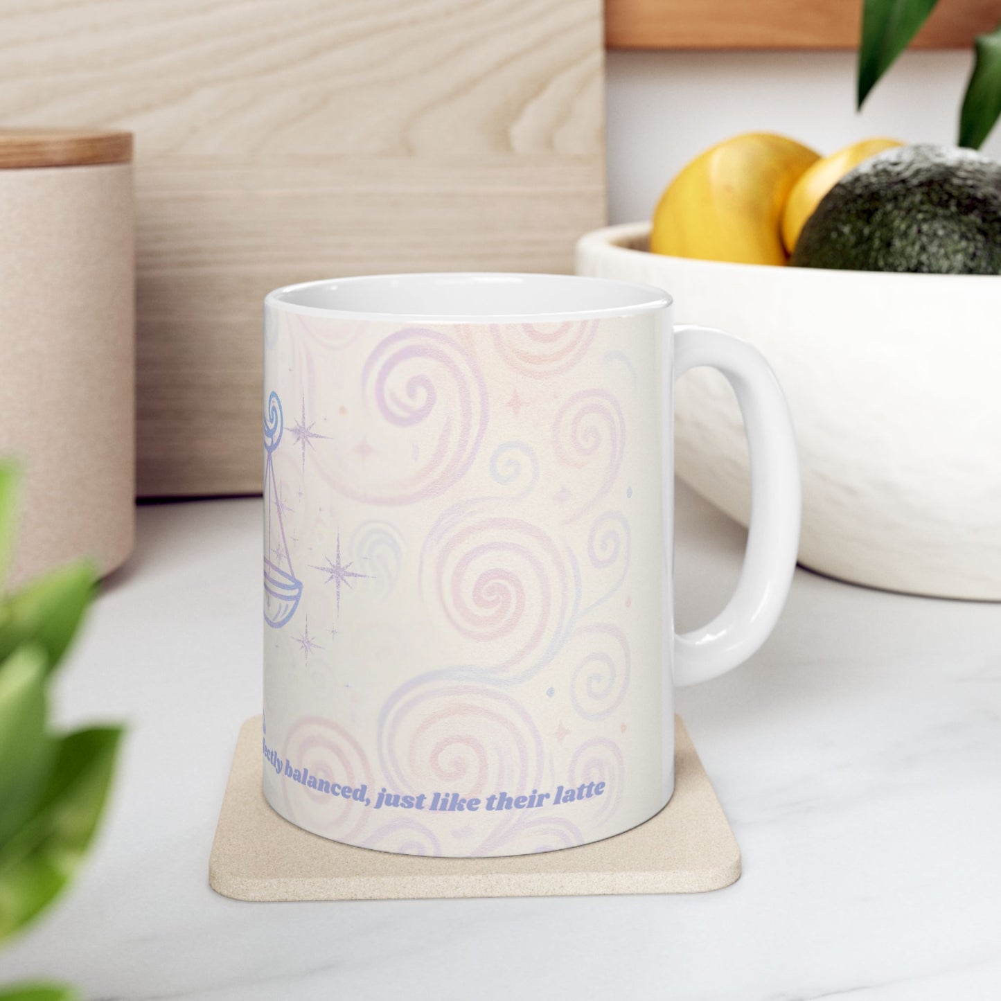 Libra Balanced Vibes Ceramic Mug – Good Vibes Only (11oz, 15oz)