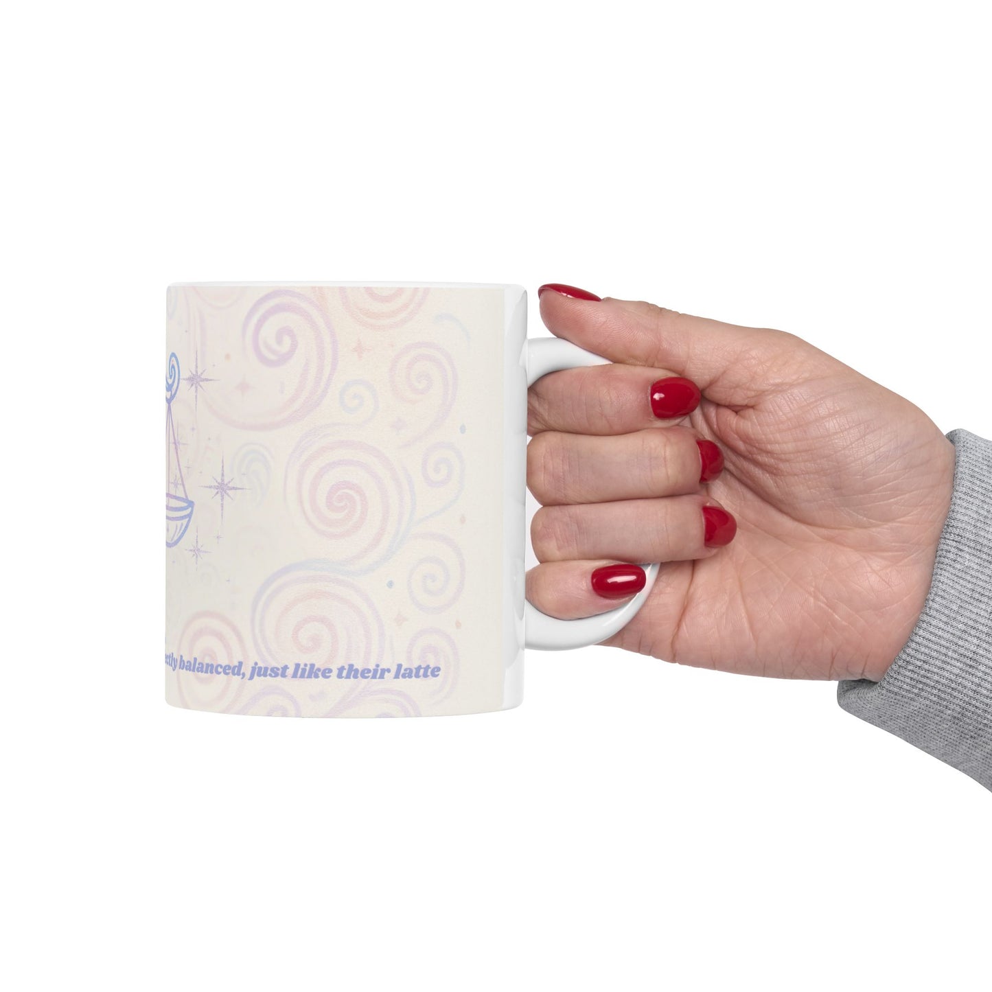Libra Balanced Vibes Ceramic Mug – Good Vibes Only (11oz, 15oz)