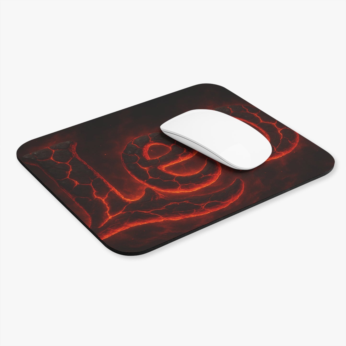 Fiery Leo Mouse Pad | Zodiac Desk Accessory, Astrology Gift, Gaming Mousepad, Office Decor, Birthday Present
