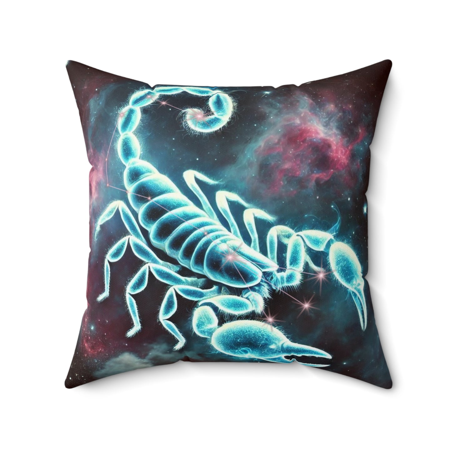 Cosmic Scorpio Decorative Pillow