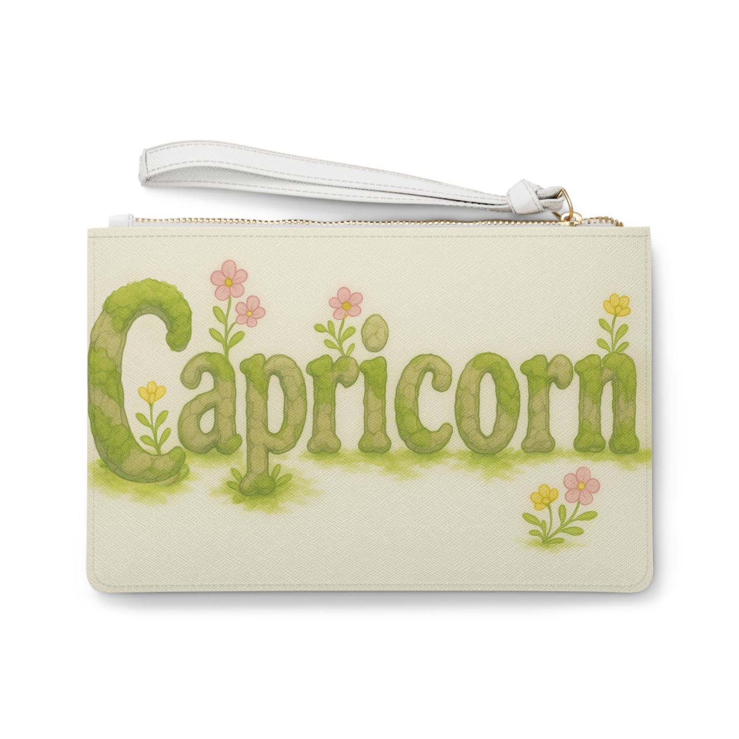 Capricorn Zodiac Clutch Bag - Astrology Inspired Accessory