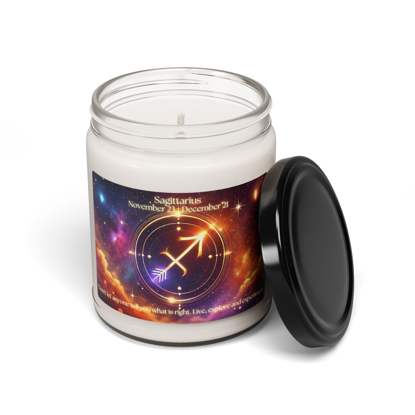 Sagittarius Scented Soy Candle - Astrology Inspired Soy Candle