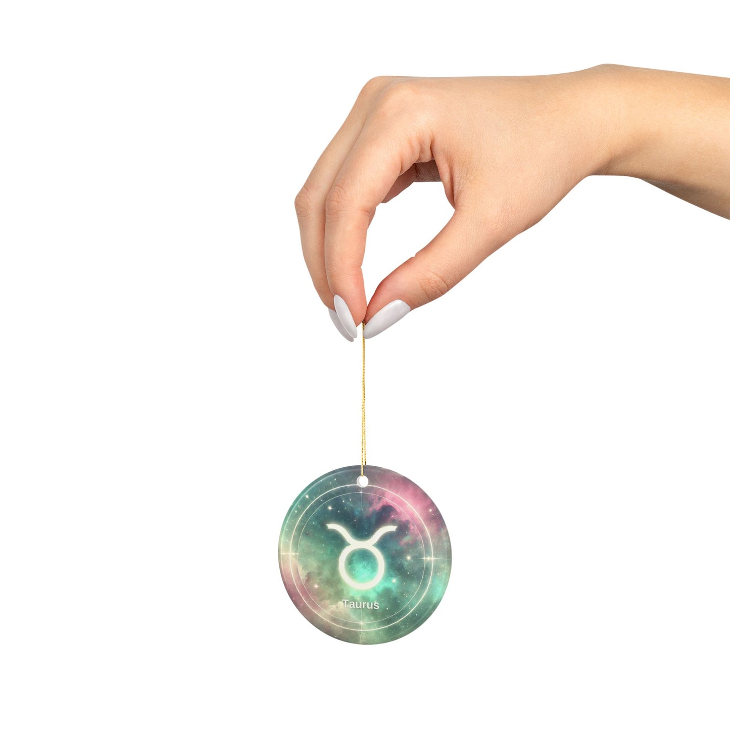 Taurus Zodiac Decor for Celebrations - Astrological Ceramic Ornaments