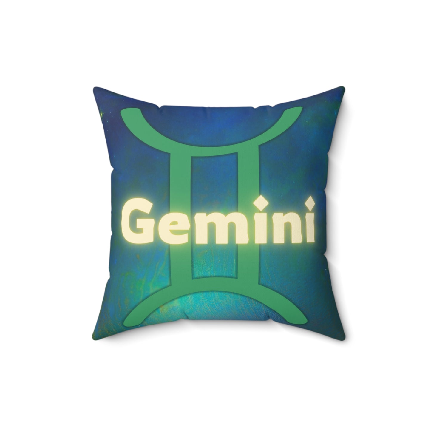 Gemini Constellation Decorative Pillow - Zodiac Home Decor
