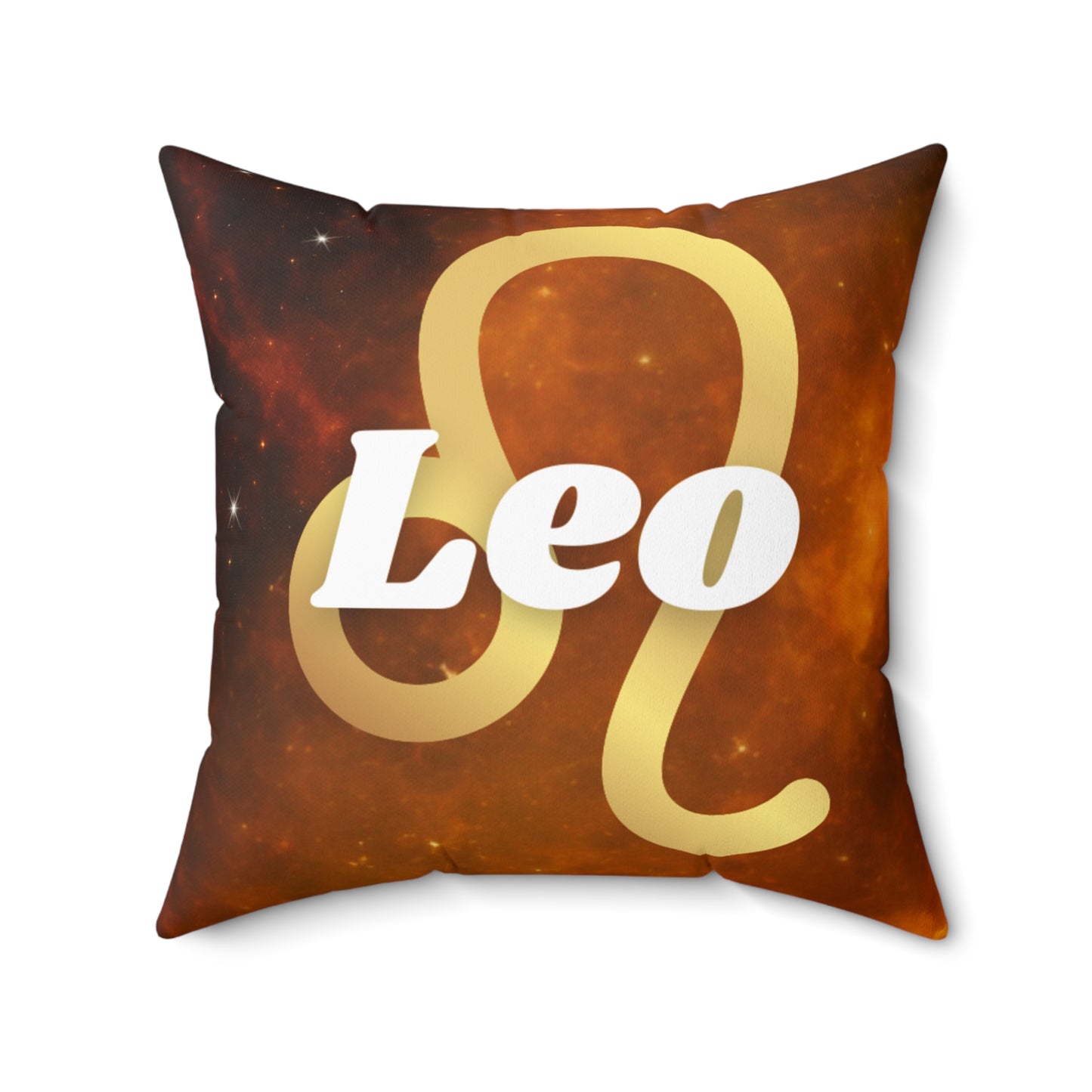 Astrology Leo Square Pillow - Celestial Home Decor for Zodiac Lovers