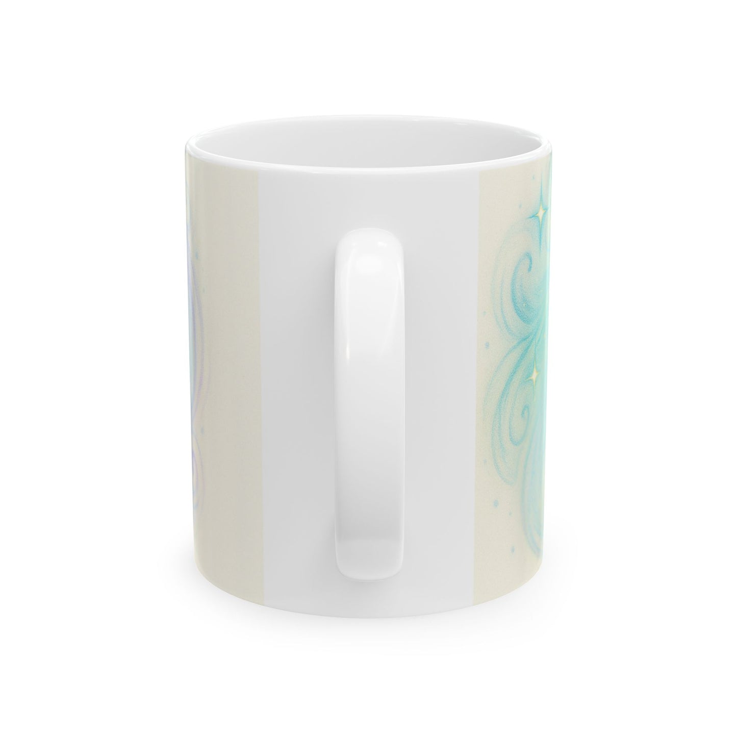 Dreamy Pisces Mug - Inspirational Ceramic Coffee Cup, Unique Gift for Fish Lovers, Whimsical Drinkware, Office Decor, Co-worker Present