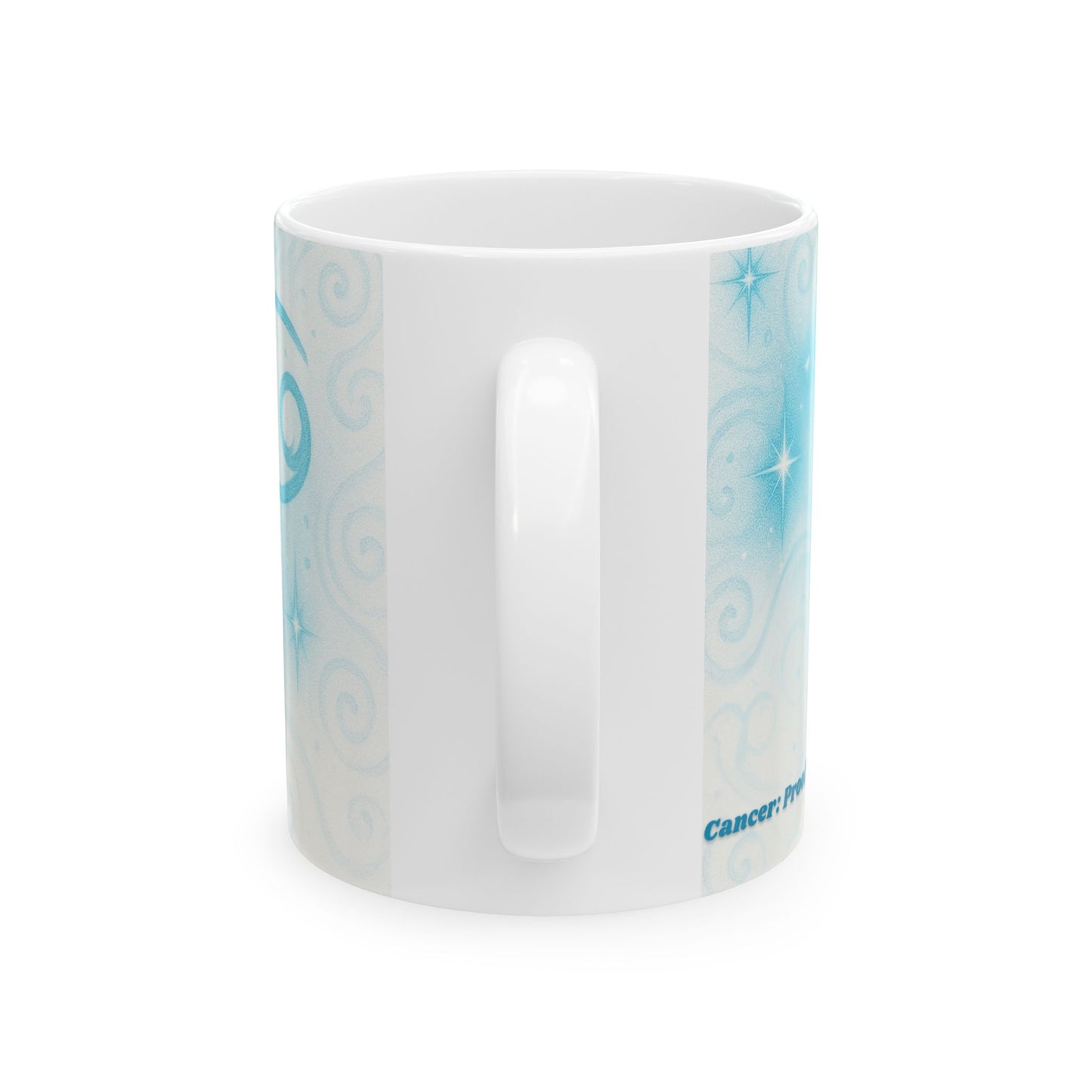 Zodiac Cancer Mug - Ceramic Coffee Cup with Cheeky Quote