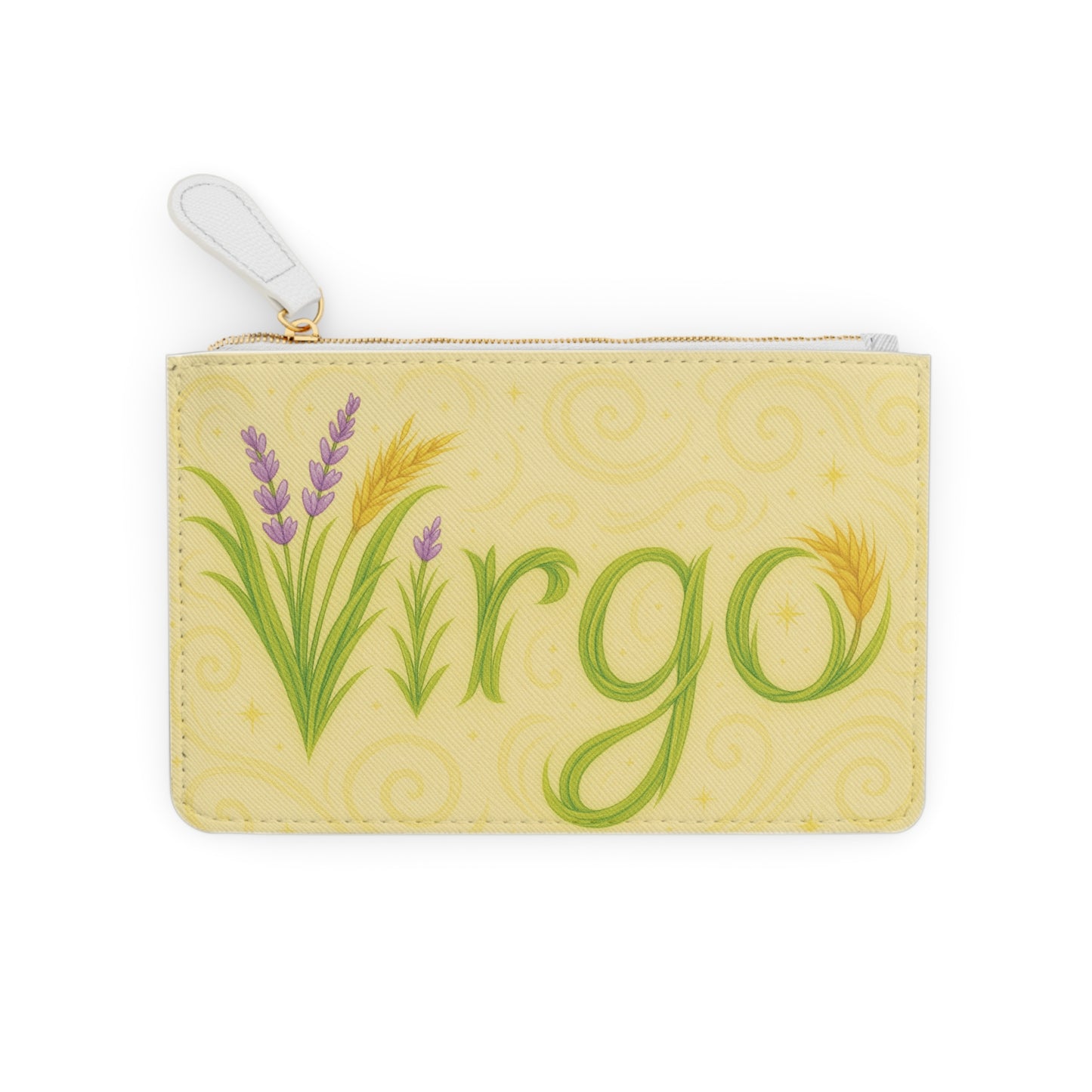 Virgo Mini Clutch Bag, Zodiac Pouch, Astrology Wallet, Gifts for Virgo, Celestial Clutch, Birthday Accessory