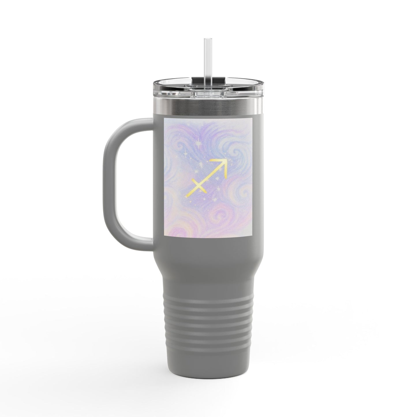 Sagittarius Insulated Travel Mug - 40oz with Celestial Design
