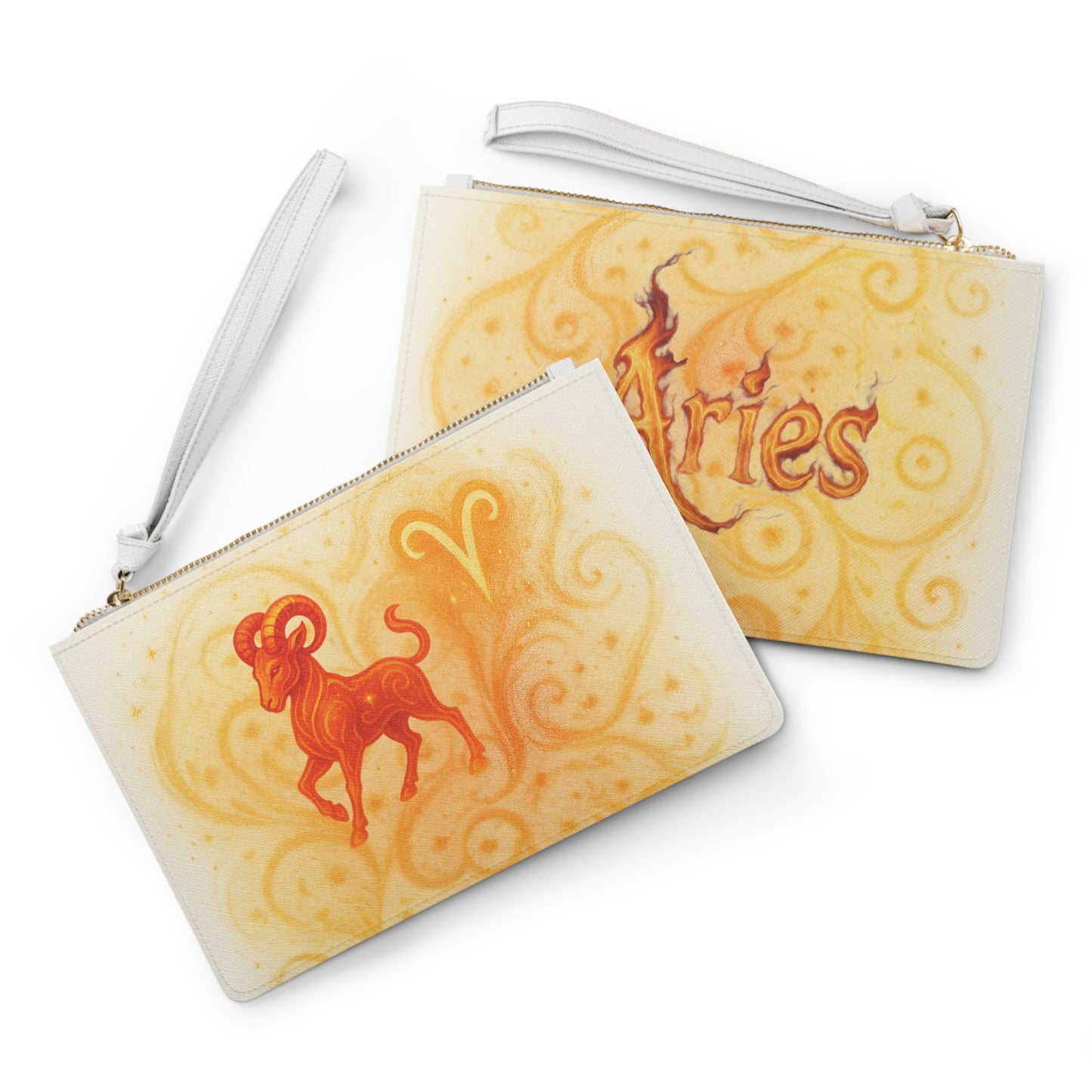 Aries Astrology Clutch Bag - Zodiac Sign Accessory for Astrological Lovers