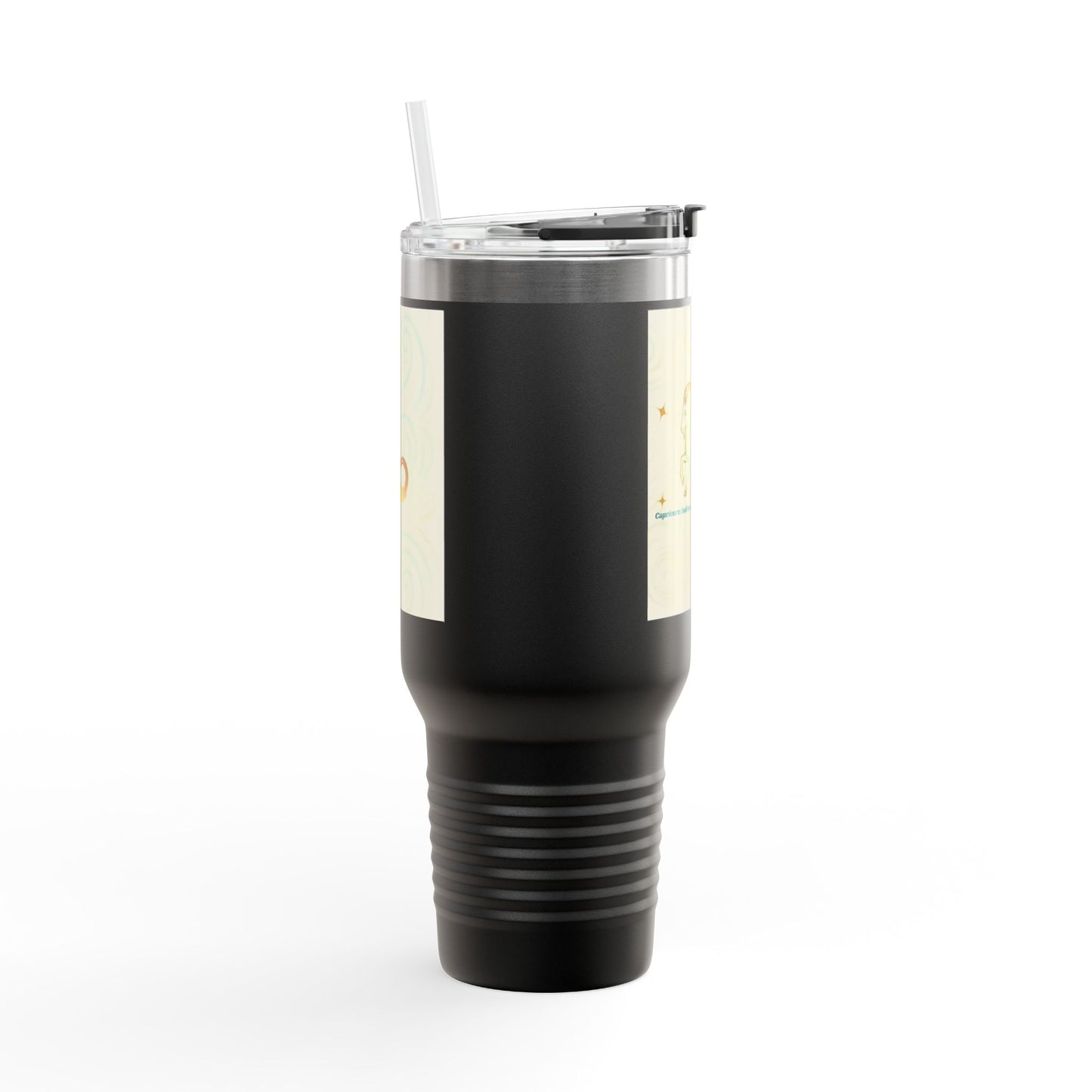 Capricorn Insulated Travel Mug - 40oz Adventure Cup with Inspirational Quote