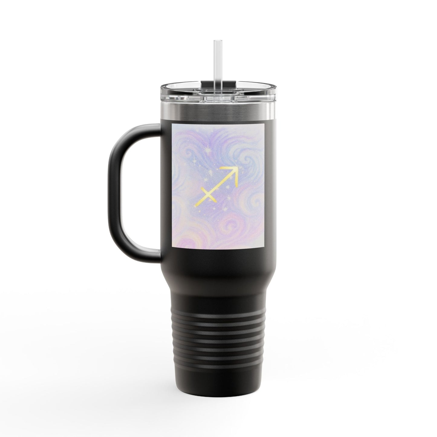 Sagittarius Insulated Travel Mug - 40oz with Celestial Design