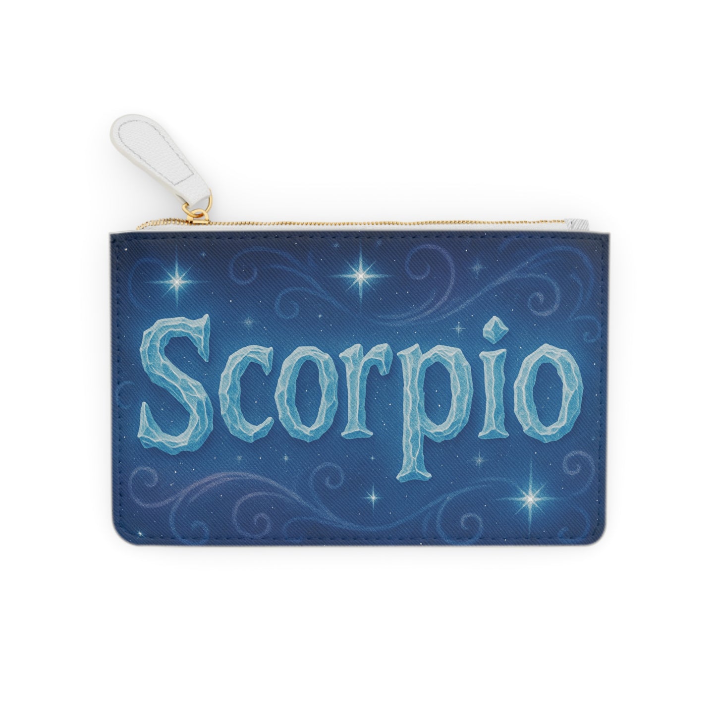 Scorpio Zodiac Mini Clutch Bag | Astrology Accessory, Horoscope Gift, Night Out Pouch, Celestial Design, Zodiac Sign Wallet