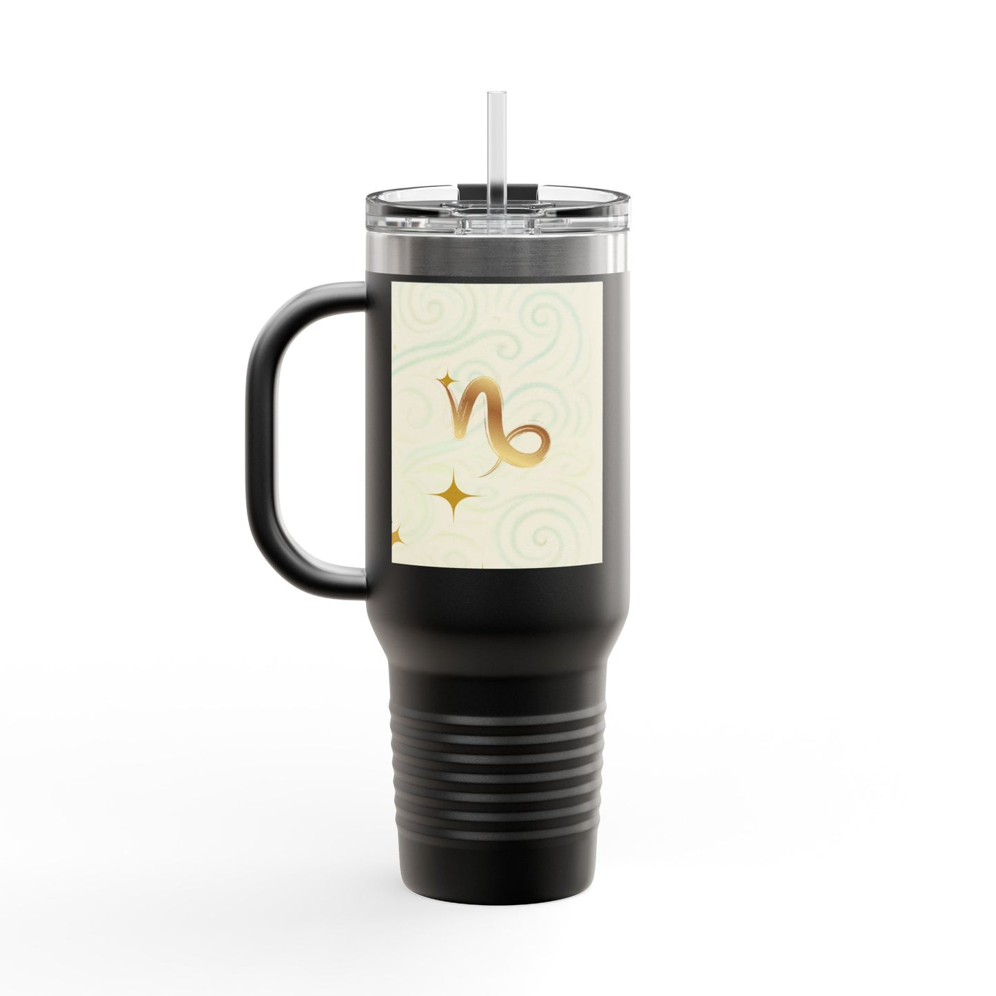 Capricorn Insulated Travel Mug - 40oz Adventure Cup with Inspirational Quote