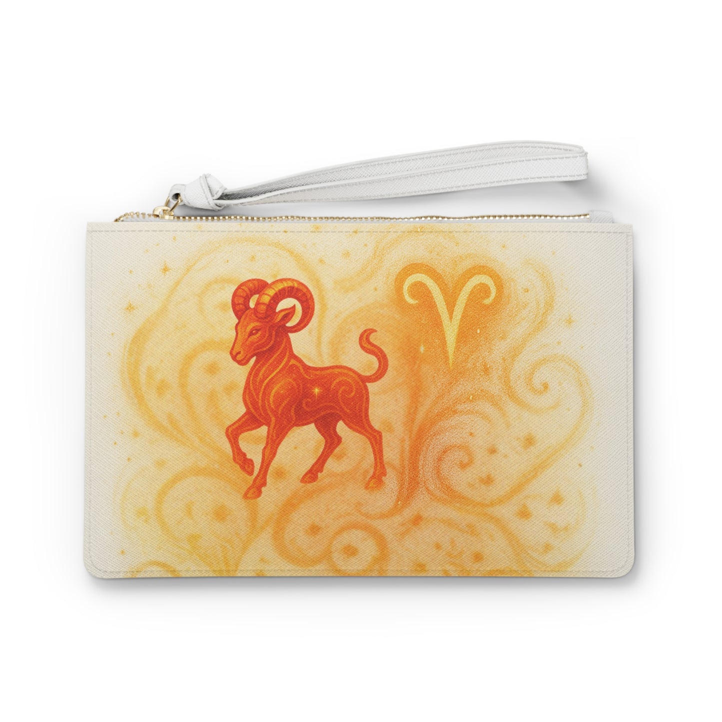 Aries Astrology Clutch Bag - Zodiac Sign Accessory for Astrological Lovers