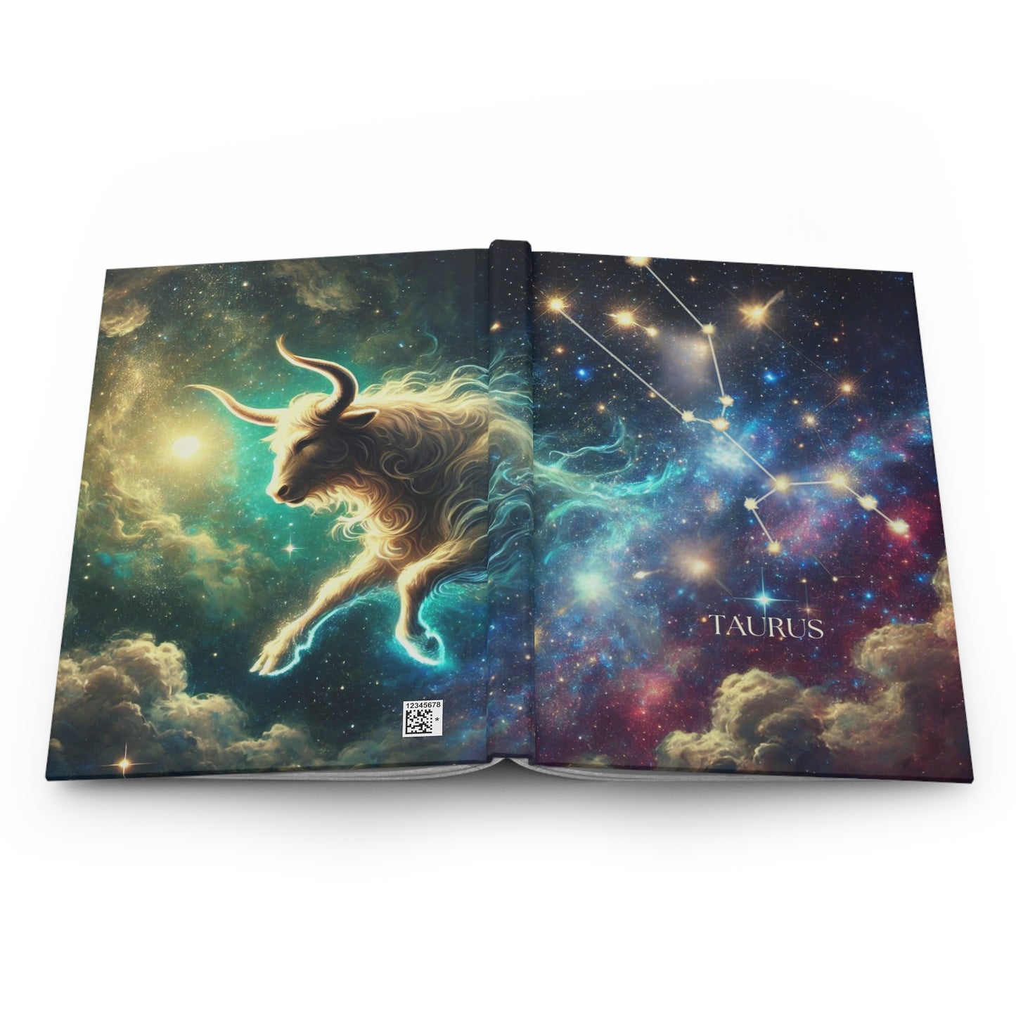 Taurus Constellation Hardcover Journal - Celestial Design for Astrology Lovers