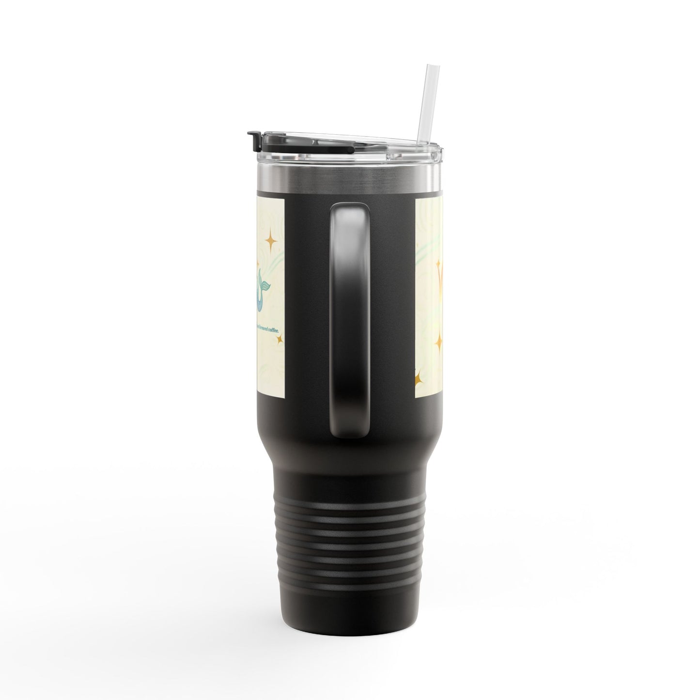 Capricorn Insulated Travel Mug - 40oz Adventure Cup with Inspirational Quote
