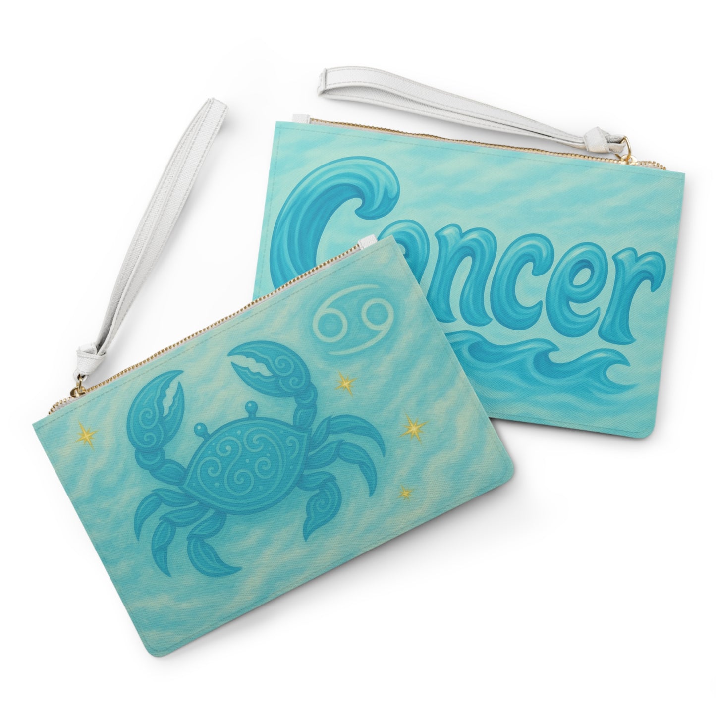 Cancer Zodiac Clutch Bag | Astrology Gift, Star Sign Purse, Horoscope Accessories, Zodiac Constellation Bag, Cancer Season Style