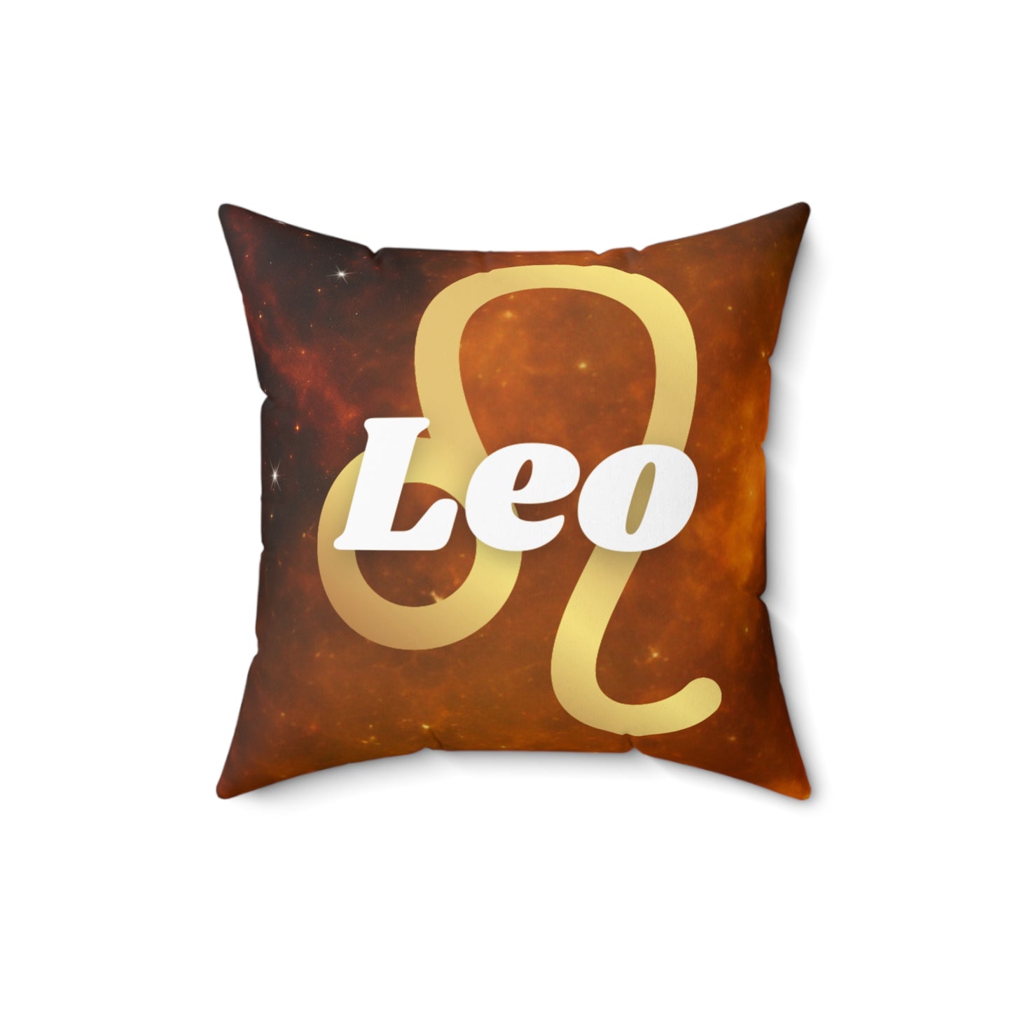 Astrology Leo Square Pillow - Celestial Home Decor for Zodiac Lovers