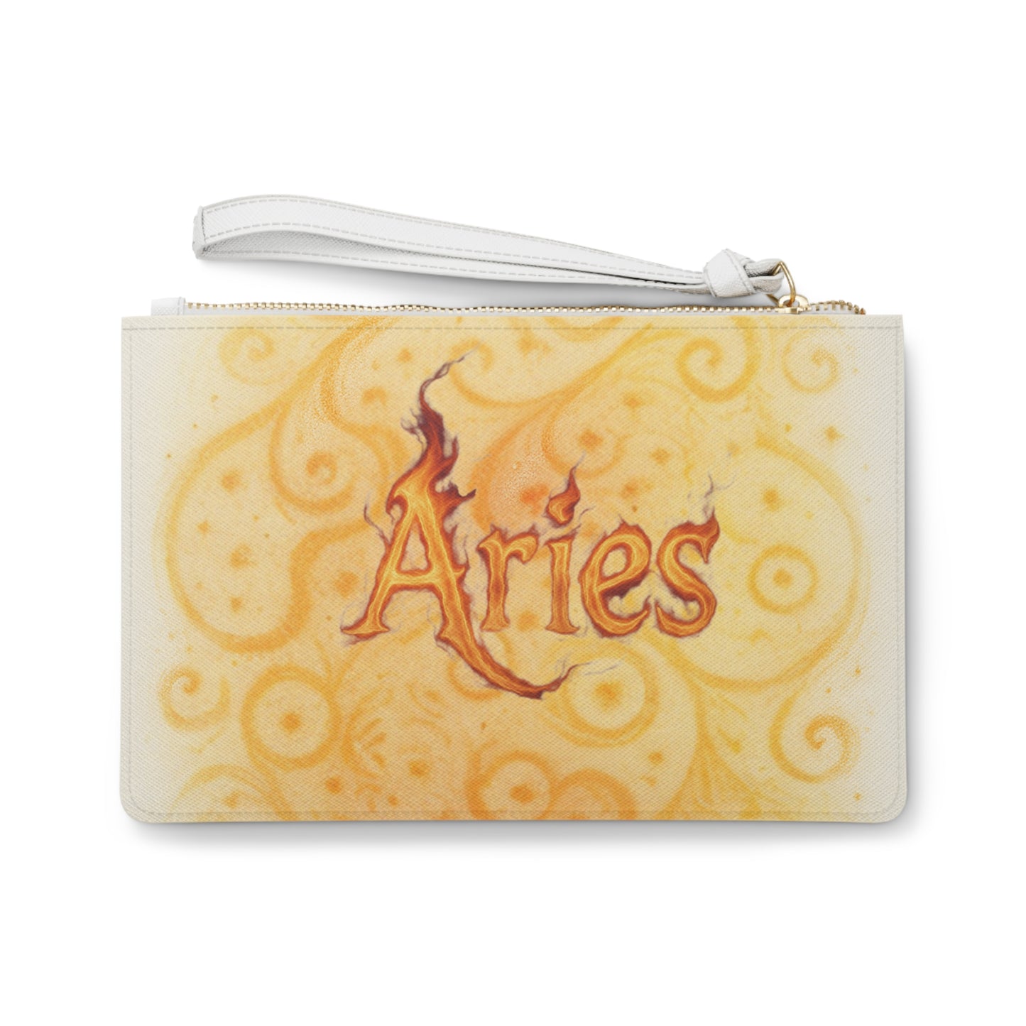 Aries Astrology Clutch Bag - Zodiac Sign Accessory for Astrological Lovers