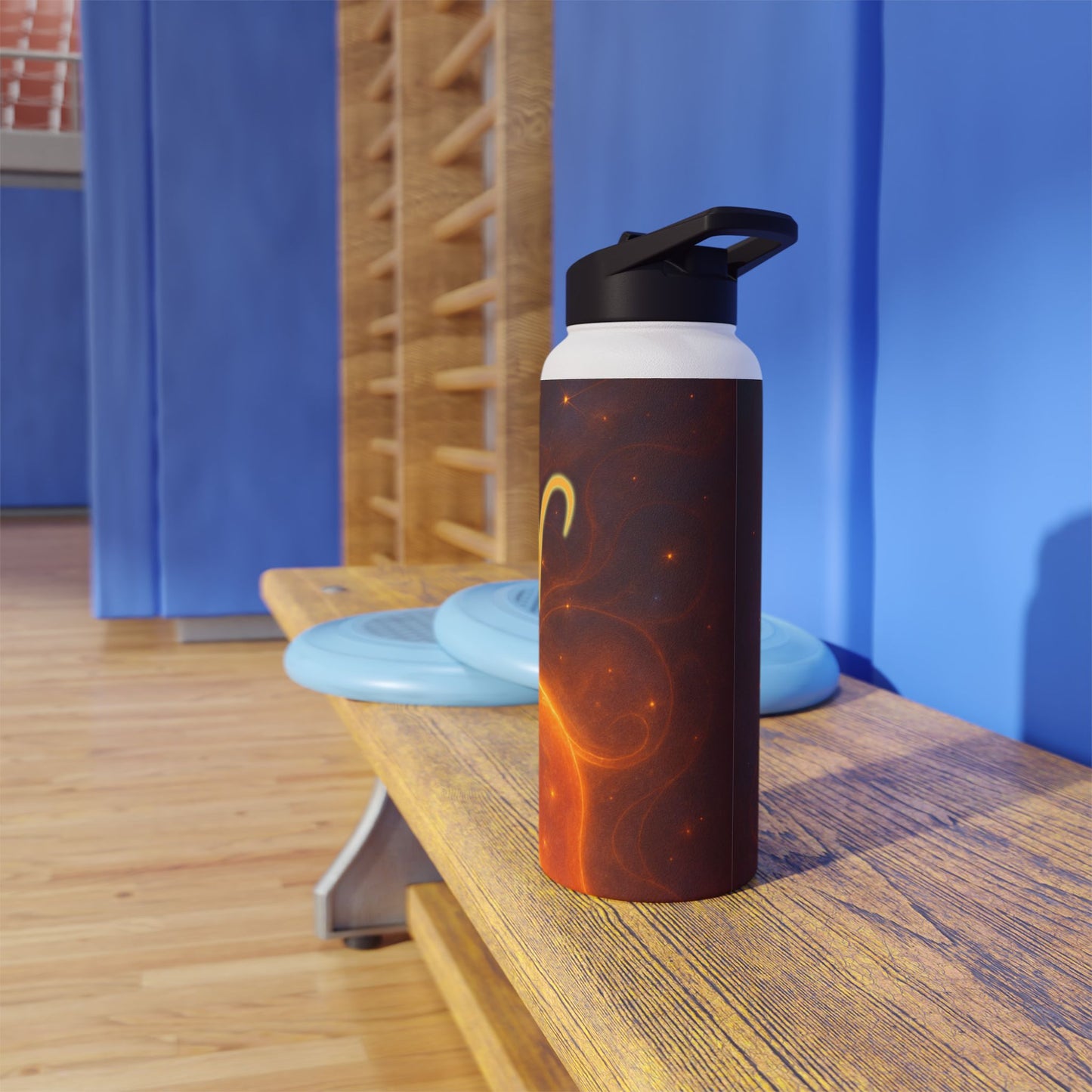 Aries Zodiac Stainless Steel Water Bottle | Astrology Gift, Personalized Drinkware, Motivational Sports Bottle