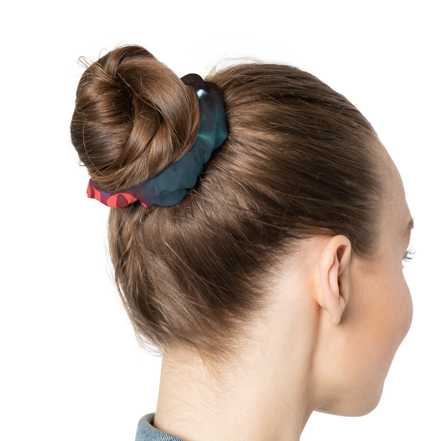 Scorpio Abstract Scrunchie - Stylish Hair Accessory for Fashion Enthusiasts