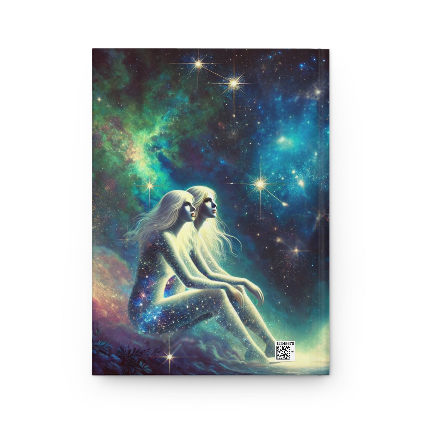Gemini Hardcover Journal - Cosmic Art Journal for Astrological Inspiration