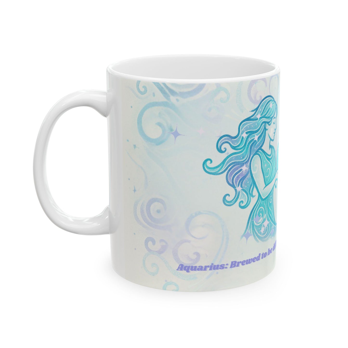 Unique Aquarius Ceramic Mug - 11oz & 15oz