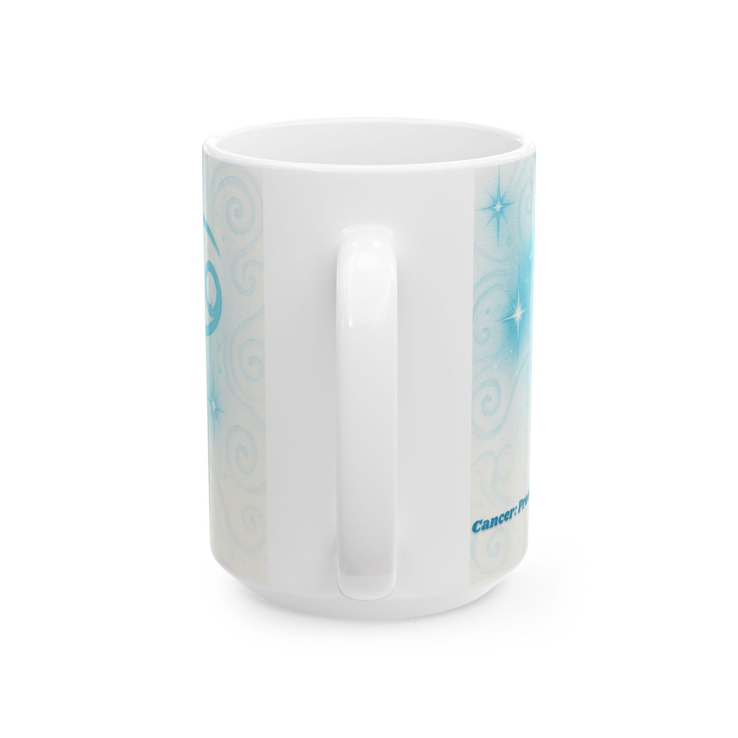Zodiac Cancer Mug - Ceramic Coffee Cup with Cheeky Quote