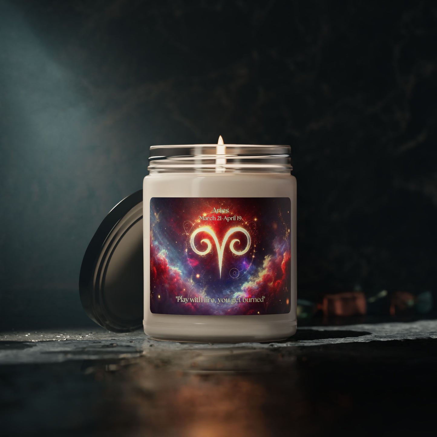 Aries Scented Soy Candle - 9oz | Zodiac Inspired Home Fragrance