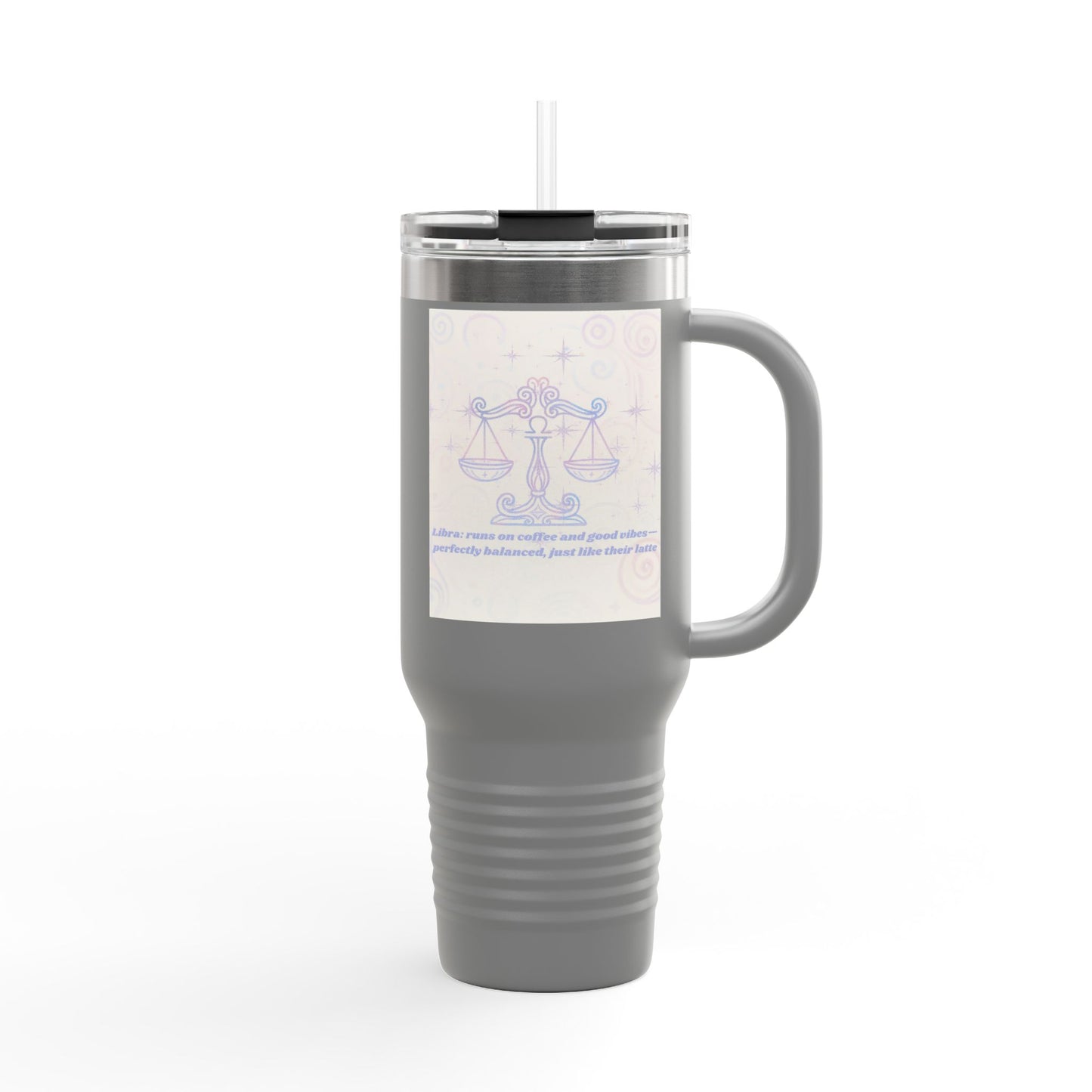 Inspirational Libra Insulated Travel Mug - 40oz Coffee Tumbler