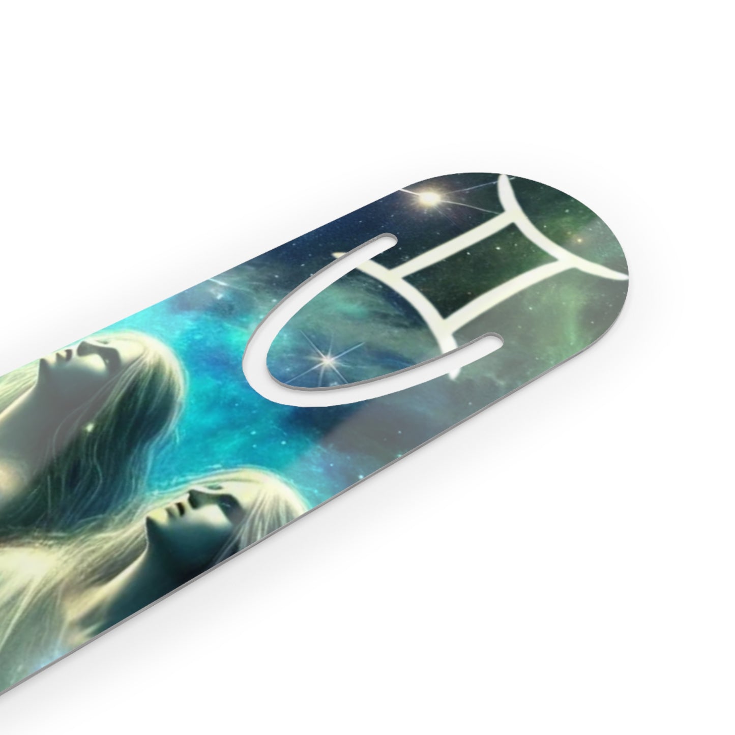 Gemini Bookmark - Ethereal Sisters Bookmark, Literary Gift, Book Lover, Reading Accessories, Magical Decor