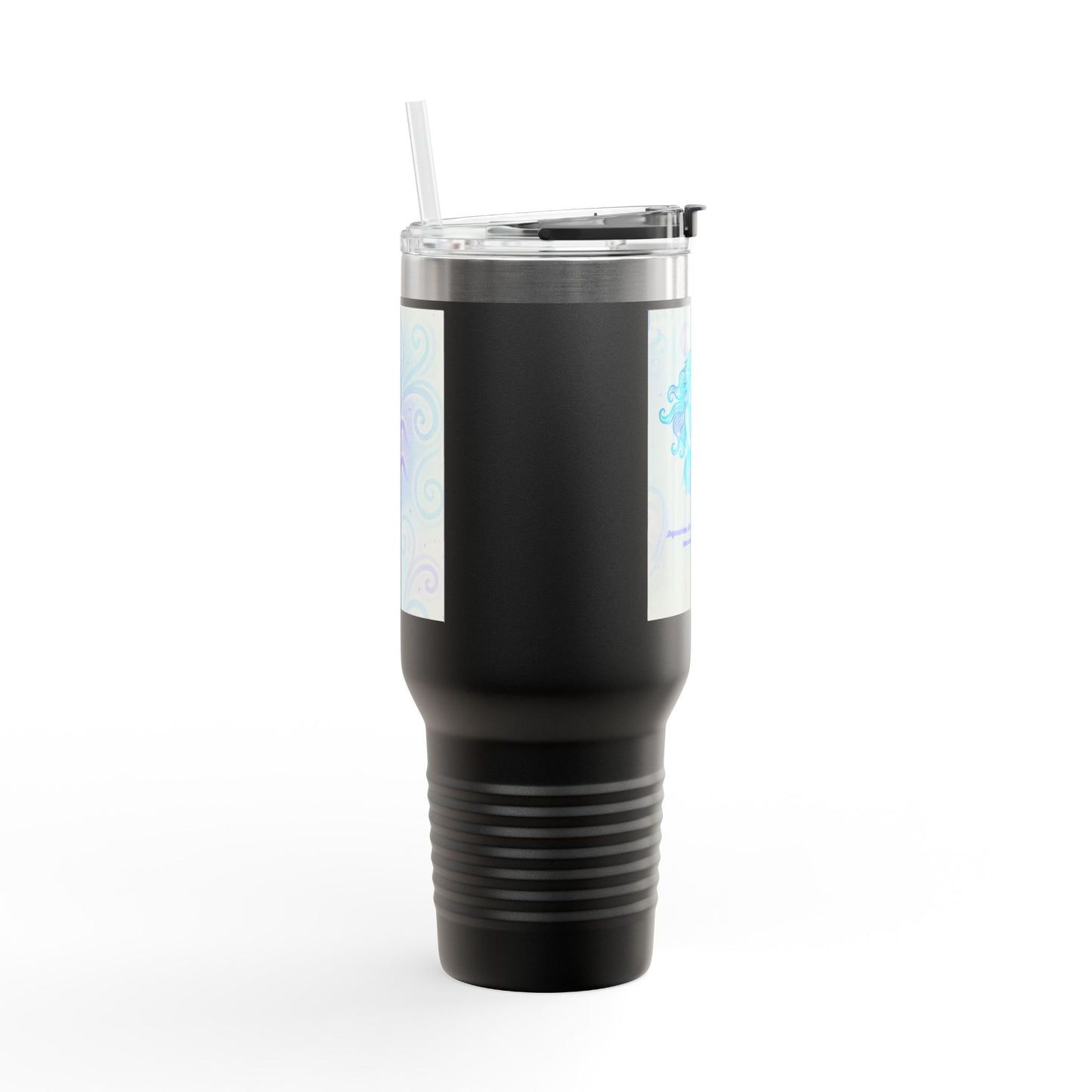 Aquarius-Themed Insulated Travel Mug, Perfect for Astrology Lovers, Gifts for Friends, Summer Road Trips, Relaxing Moments, Fun Hydration