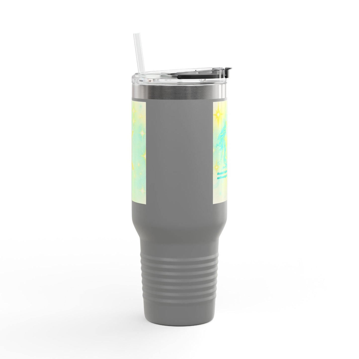 Gorgeous Gemini Insulated Travel Mug - 40oz Design for Astrology Lovers