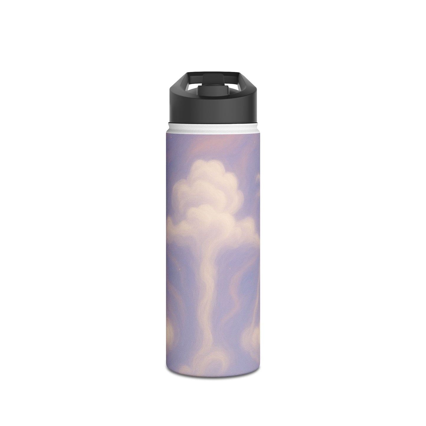 Dreamy Libra Clouds Stainless Steel Water Bottle, Eco-Friendly Travel Mug, Fitness Water Bottle, Gift for Hikers, Reusable Water Container